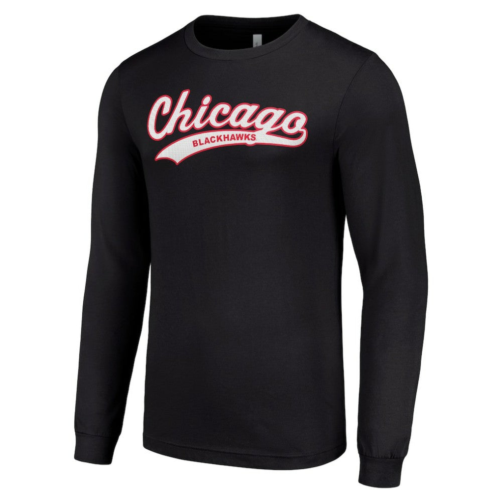 Chicago Blackhawks Starter Tailsweep T-Shirt Outlet