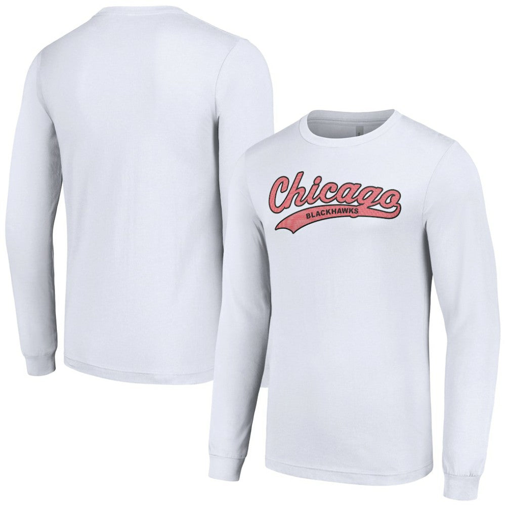 Chicago Blackhawks Starter Tailsweep T-Shirt Discount