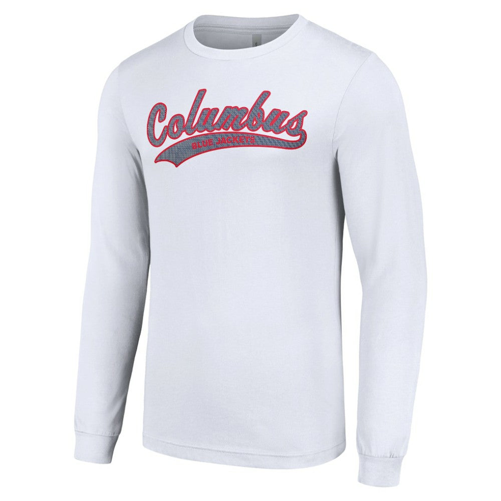 Columbus Blue Jackets Starter Tailsweep T-Shirt Discount