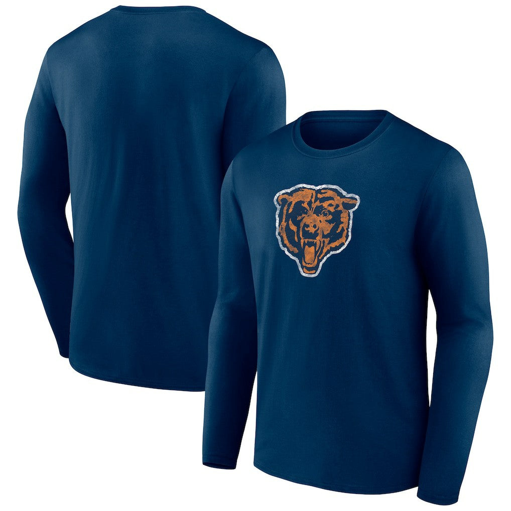 Chicago Bears  Throwback Long Sleeve T-Shirt