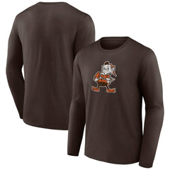 Cleveland Browns  Throwback Long Sleeve T-Shirt