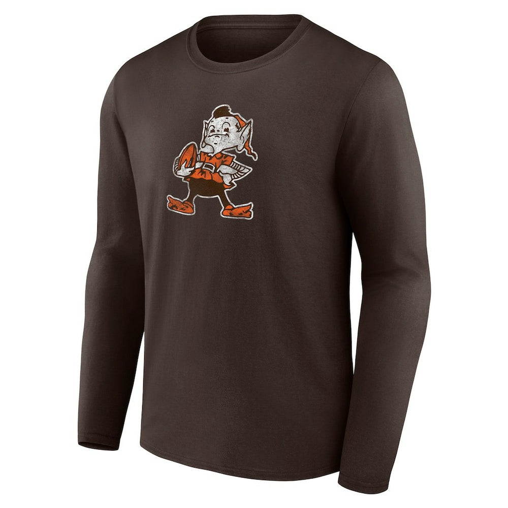 Cleveland Browns  Throwback Long Sleeve T-Shirt