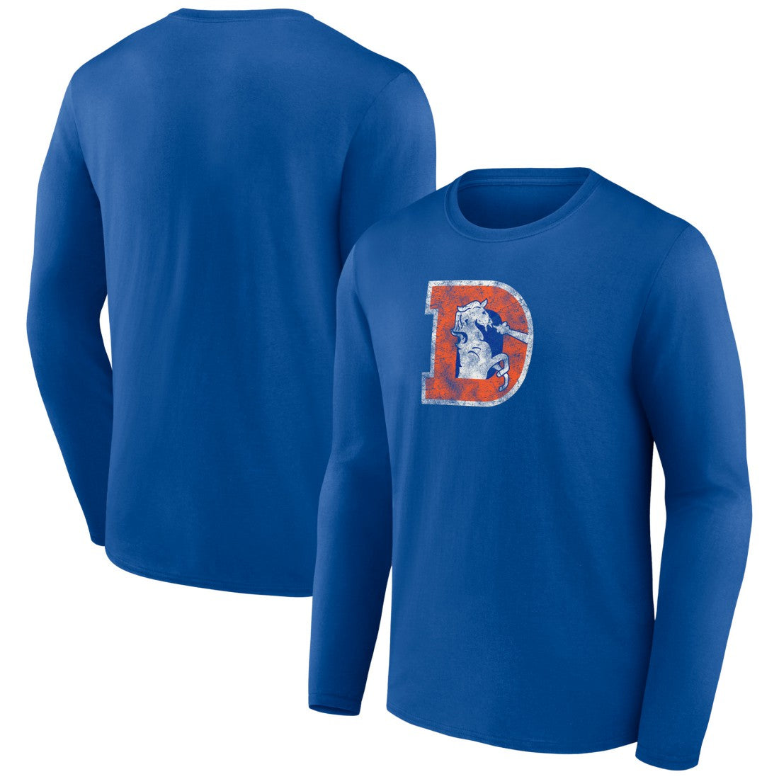 Denver Broncos  Throwback Long Sleeve T-Shirt