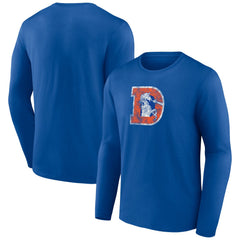 Denver Broncos  Throwback Long Sleeve T-Shirt