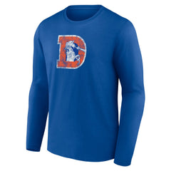 Denver Broncos  Throwback Long Sleeve T-Shirt