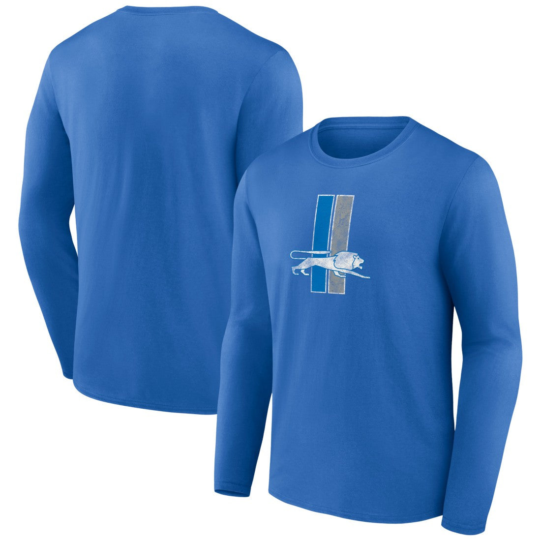 Detroit Lions  Throwback Long Sleeve T-Shirt