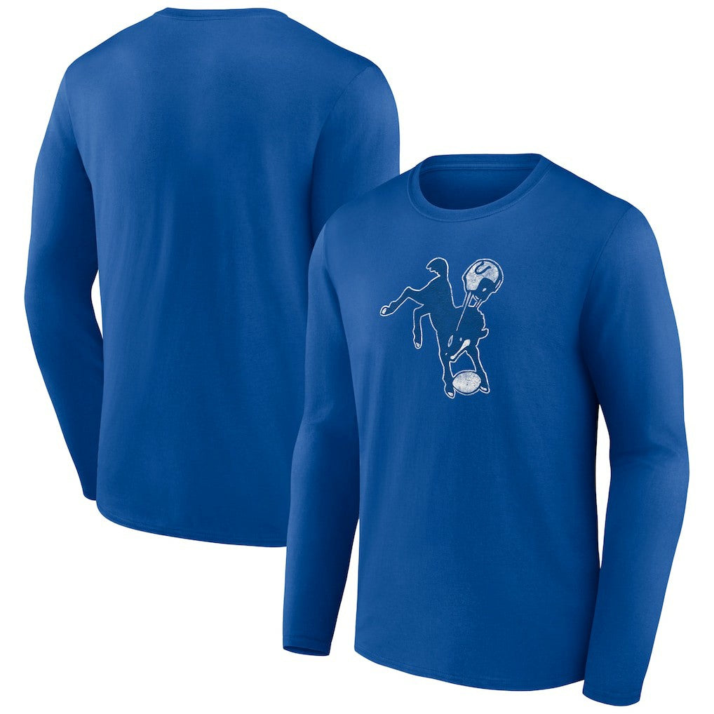 Indianapolis Colts  Throwback Long Sleeve T-Shirt