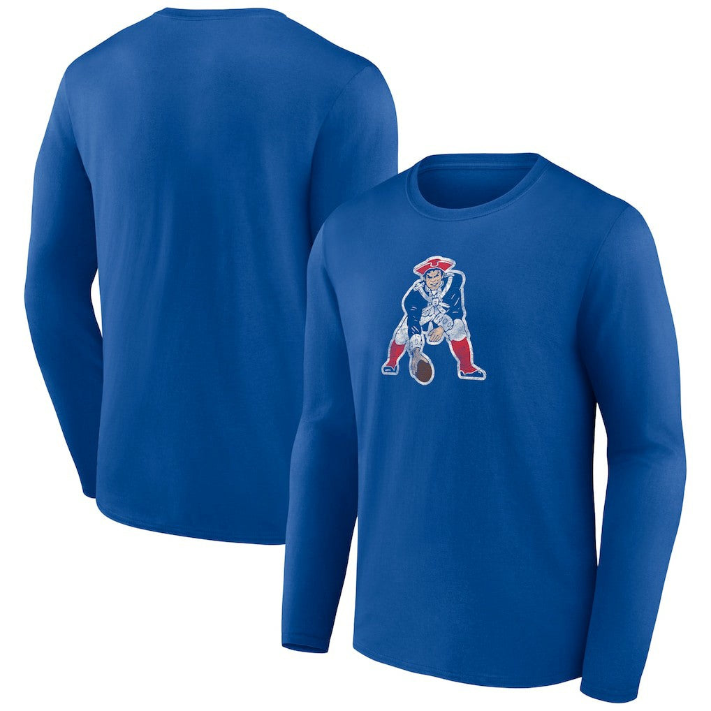 New England Patriots  Throwback Long Sleeve T-Shirt