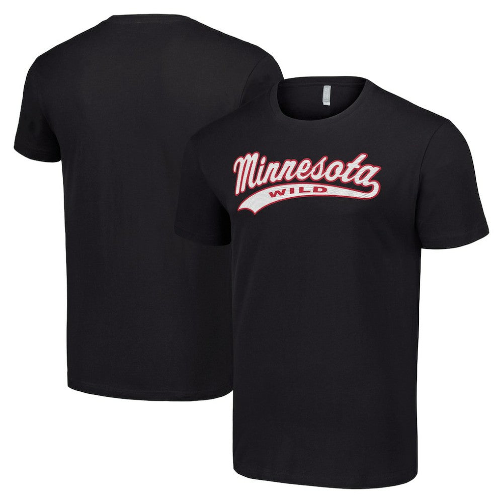 Minnesota Wild Starter Tailsweep T-Shirt For Sale
