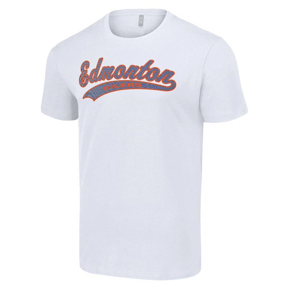Edmonton Oilers Starter Tailsweep T-Shirt Discount