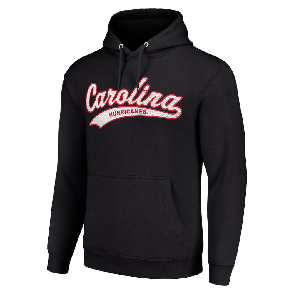 Carolina Hurricanes Starter Tailsweep Fleece Tri-Blend Pullover Hoodie Online