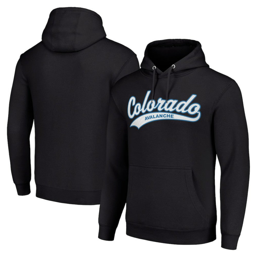 Colorado Avalanche Starter Tailsweep Fleece Tri-Blend Pullover Hoodie Discount