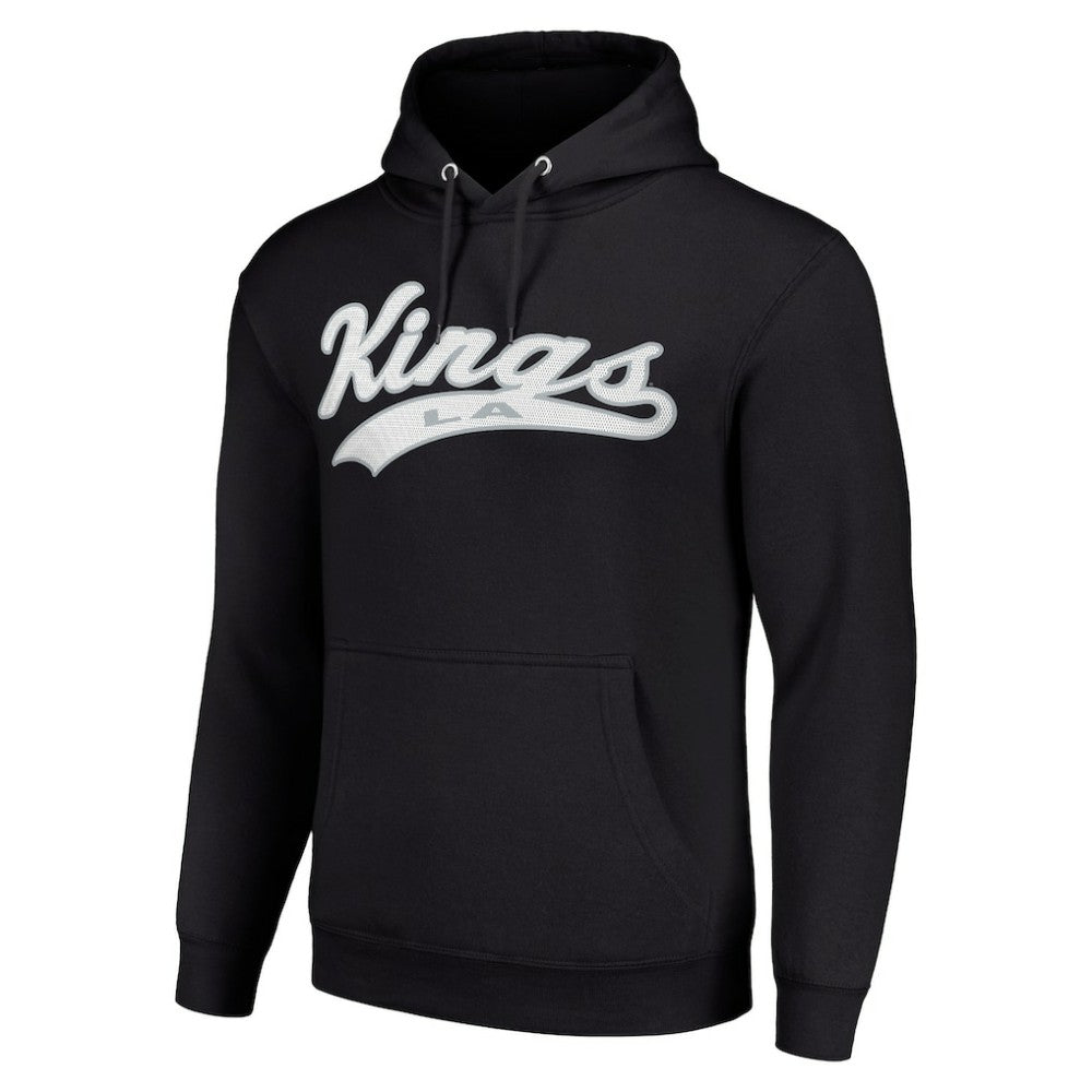 Los Angeles Kings Starter Tailsweep Fleece Tri-Blend Pullover Hoodie For Sale