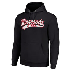 Minnesota Wild Starter Tailsweep Fleece Tri-Blend Pullover Hoodie Online