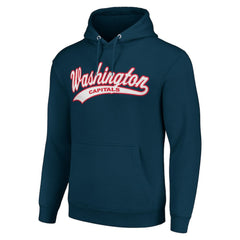 Washington Capitals Starter Tailsweep Fleece Tri-Blend Pullover Hoodie Online