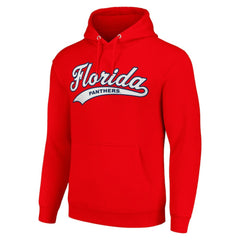 Florida Panthers Starter Tailsweep Fleece Tri-Blend Pullover Hoodie On Sale