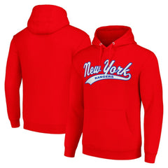 New York Rangers Starter Tailsweep Fleece Tri-Blend Pullover Hoodie Sale