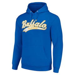 Buffalo Sabres Starter Tailsweep Fleece Tri-Blend Pullover Hoodie Outlet