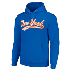 New York Islanders Starter Tailsweep Fleece Tri-Blend Pullover Hoodie Online