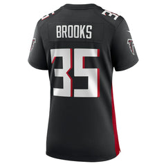Atlanta Falcons Nike Natrone Brooks  Women's Team Game Jersey