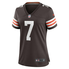 Cleveland Browns Nike Dustin Hopkins  Women's Team Game Jersey