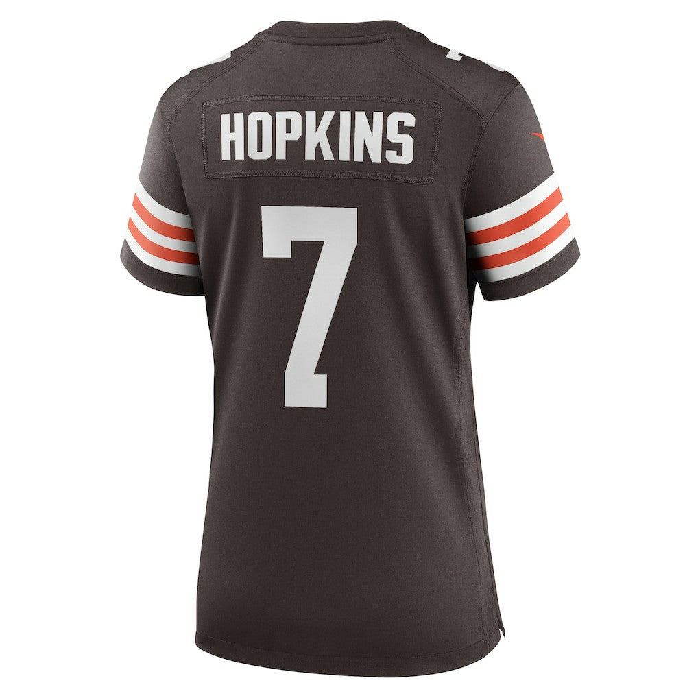Cleveland Browns Nike Dustin Hopkins  Women's Team Game Jersey