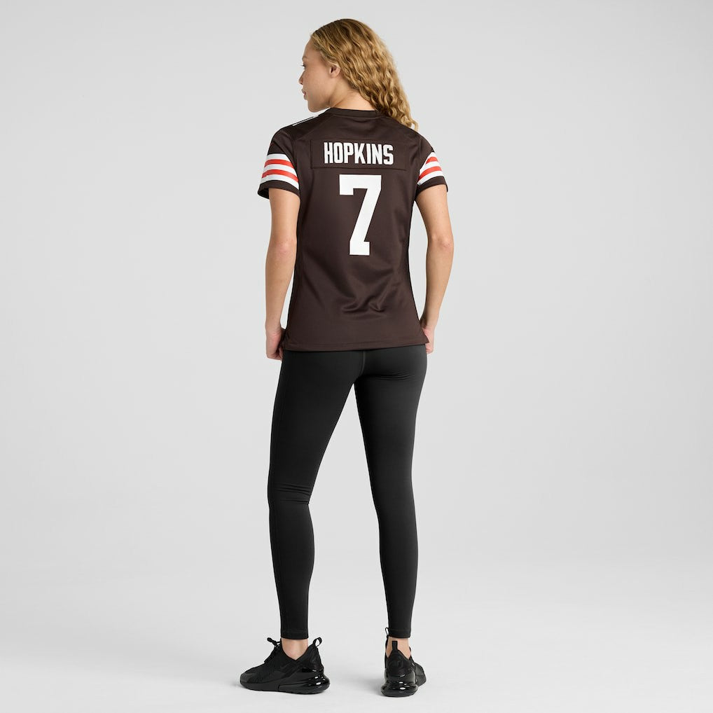 Cleveland Browns Nike Dustin Hopkins  Women's Team Game Jersey