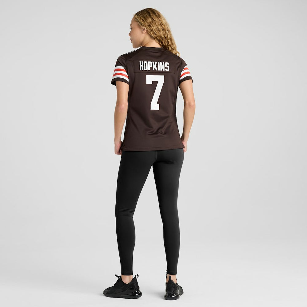 Cleveland Browns Nike Dustin Hopkins  Women's Team Game Jersey