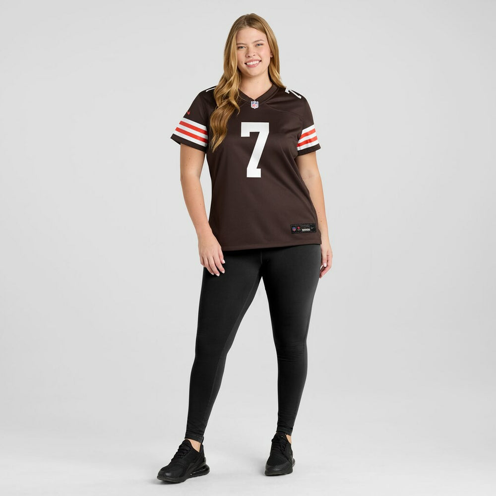 Cleveland Browns Nike Dustin Hopkins  Women's Team Game Jersey