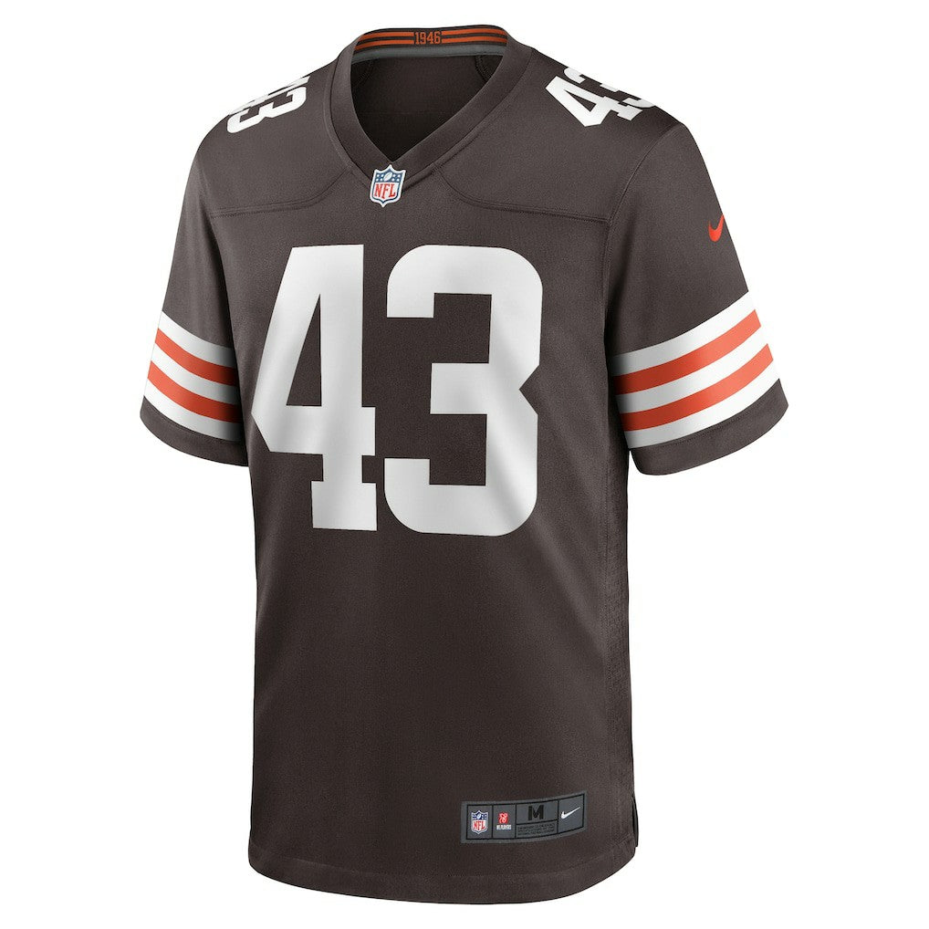 Cleveland Browns Nike Mohamoud Diabate  Team Game Jersey