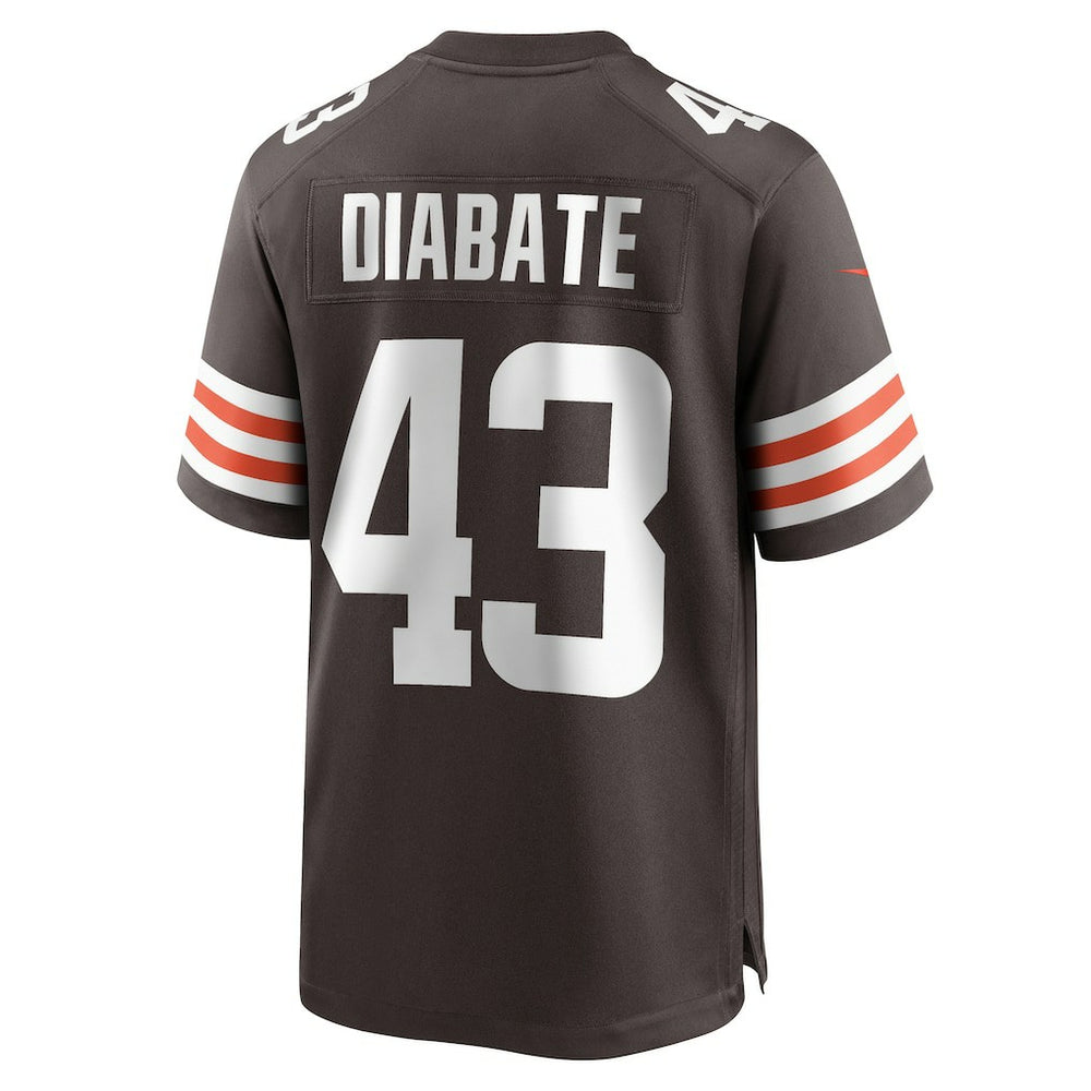 Cleveland Browns Nike Mohamoud Diabate  Team Game Jersey