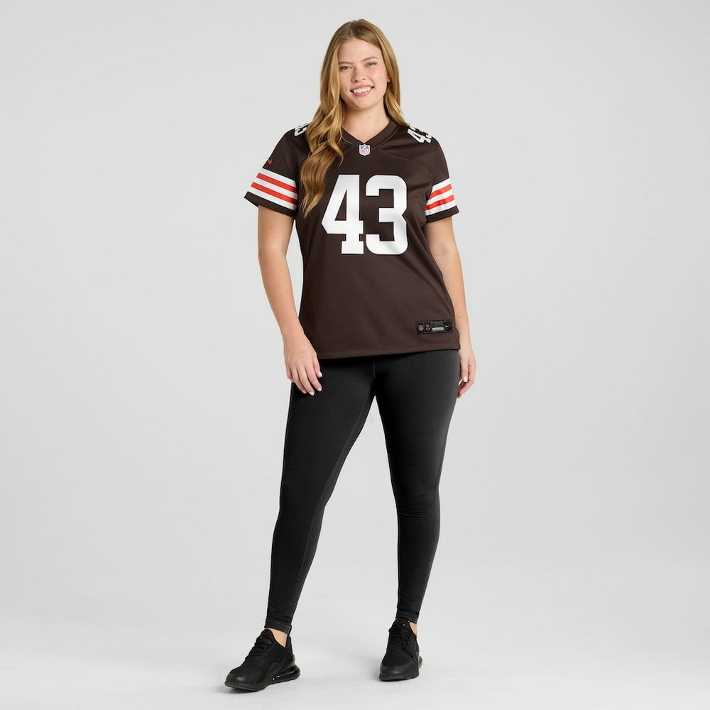 Cleveland Browns Nike Mohamoud Diabate  Women's Team Game Jersey