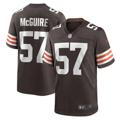 Cleveland Browns Nike Isaiah McGuire  Team Game Jersey