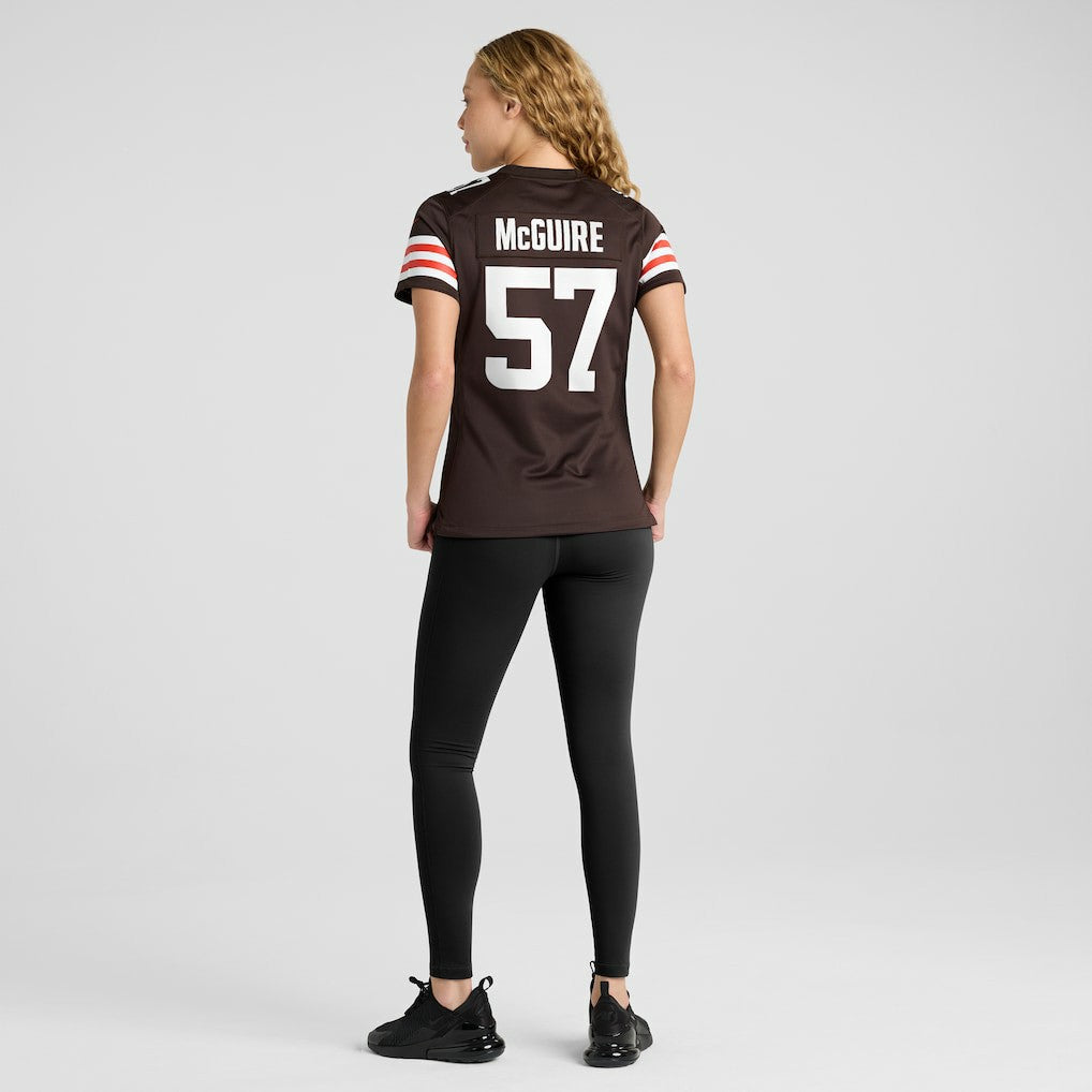 Cleveland Browns Nike Isaiah McGuire  Women's Team Game Jersey