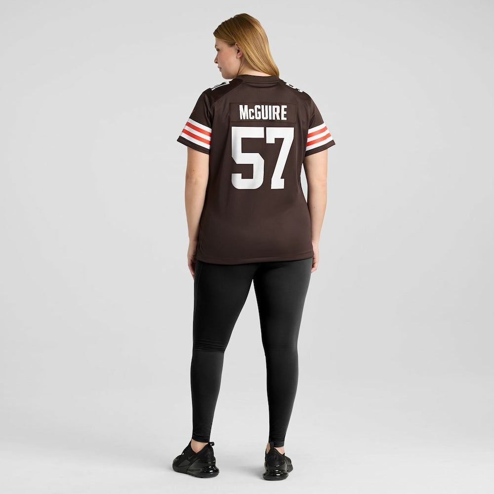 Cleveland Browns Nike Isaiah McGuire  Women's Team Game Jersey