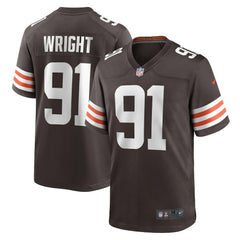 Cleveland Browns Nike Alex Wright  Team Game Jersey