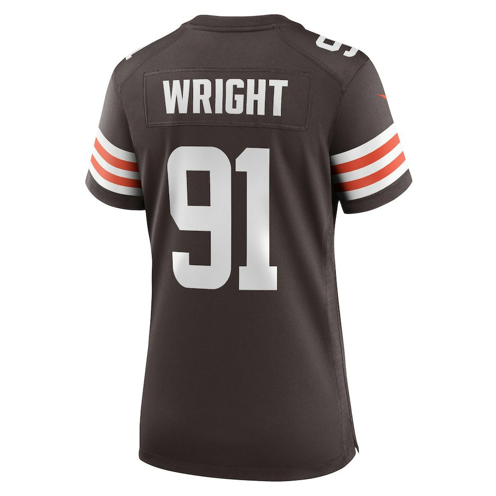 Cleveland Browns Nike Alex Wright  Women's Team Game Jersey