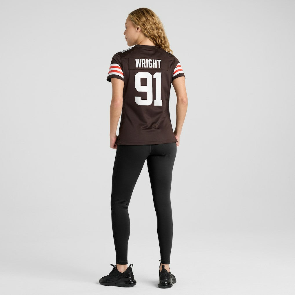 Cleveland Browns Nike Alex Wright  Women's Team Game Jersey