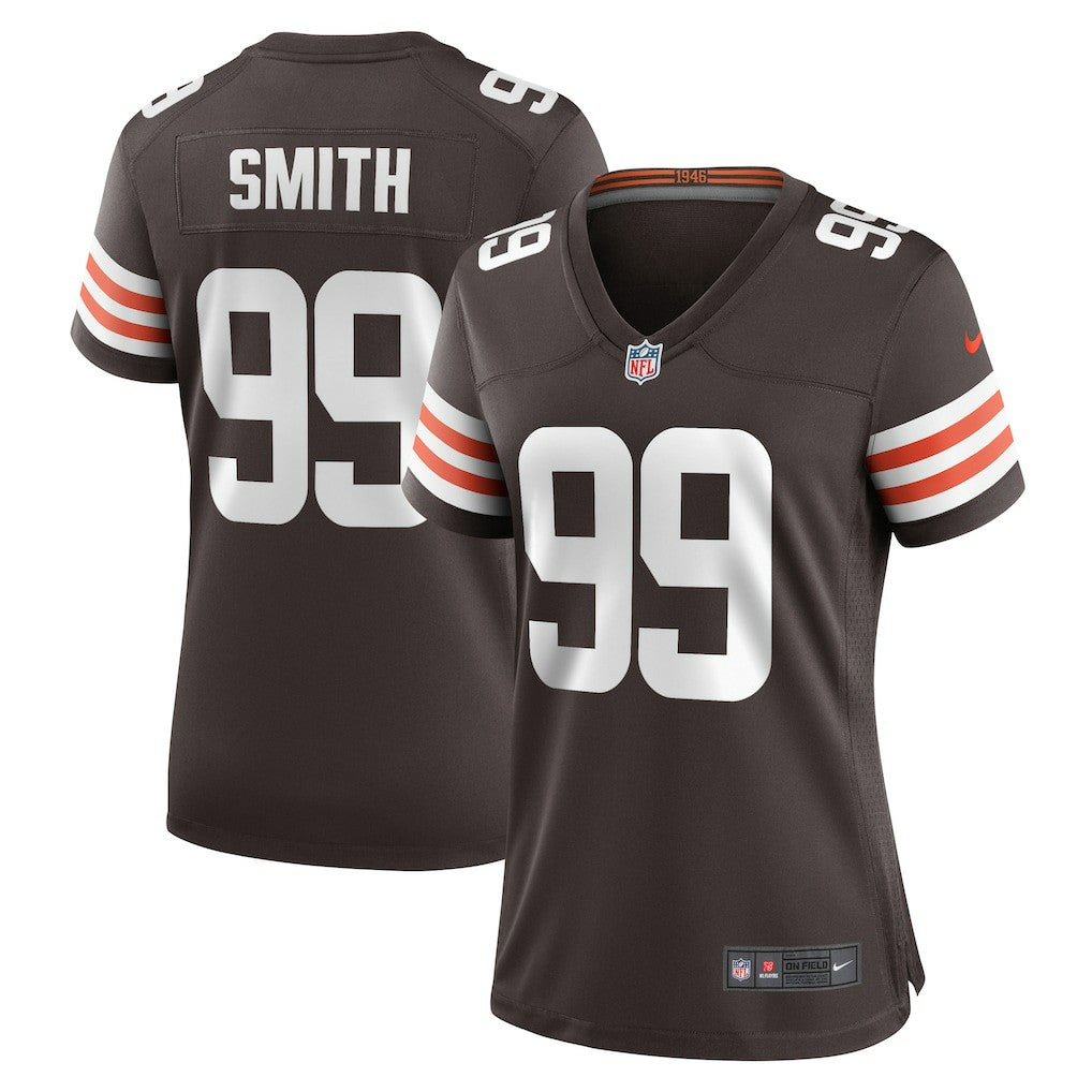 Cleveland Browns Nike Za'Darius Smith  Women's Team Game Jersey