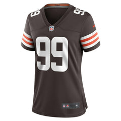 Cleveland Browns Nike Za'Darius Smith  Women's Team Game Jersey