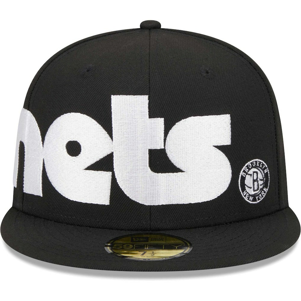 Brooklyn Nets Checkerboard UV 59FIFTY Fitted Hat Discount
