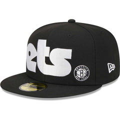 Brooklyn Nets Checkerboard UV 59FIFTY Fitted Hat Discount
