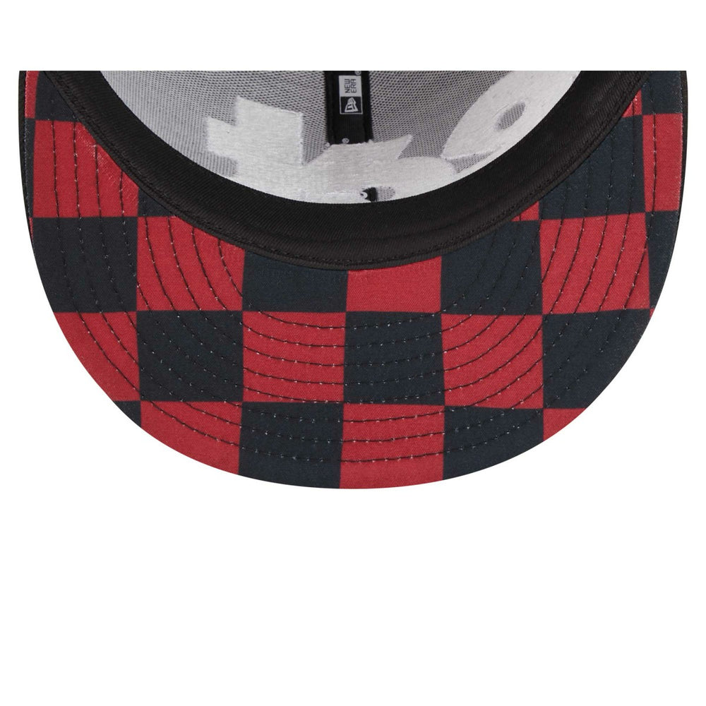 Miami Heat Checkerboard UV 59FIFTY Fitted Hat Outlet