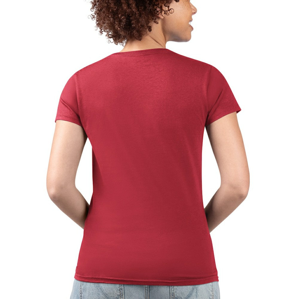 Boston Red Sox G-III 4Her by Carl Banks Women's Super-Slim Fit Lightweight City Graphic V-Neck T-Shirt | MLB Online