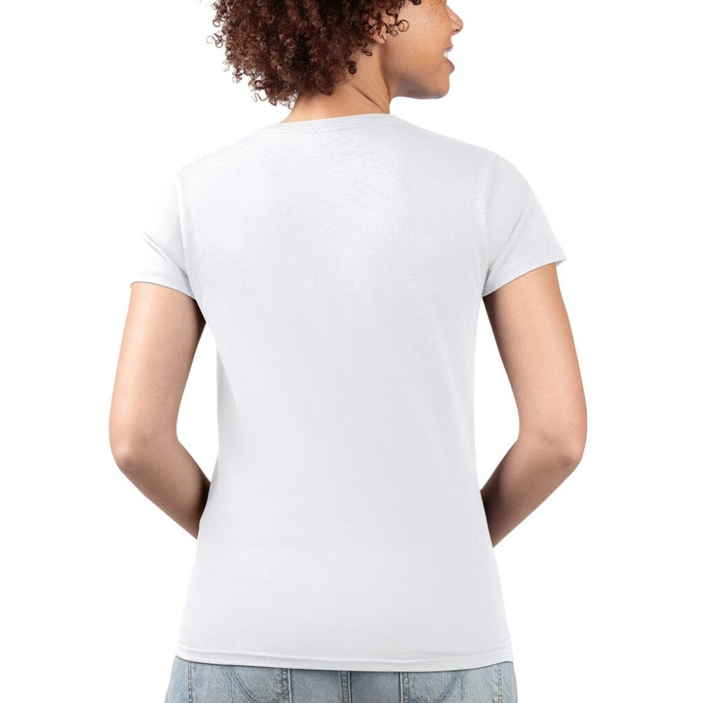 Chicago Cubs G-III 4Her by Carl Banks Women's Super-Slim Fit Lightweight City Graphic V-Neck T-Shirt | MLB US