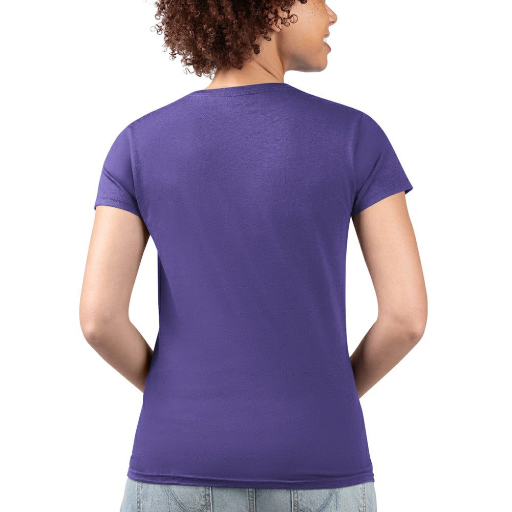 Colorado Rockies G-III 4Her by Carl Banks Women's Super-Slim Fit Lightweight City Graphic V-Neck T-Shirt | MLB Discount