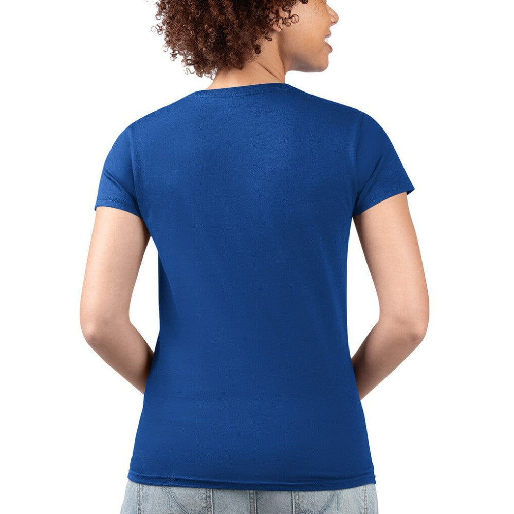 Philadelphia Phillies G-III 4Her by Carl Banks Women's Super-Slim Fit Lightweight City Graphic V-Neck T-Shirt | MLB New
