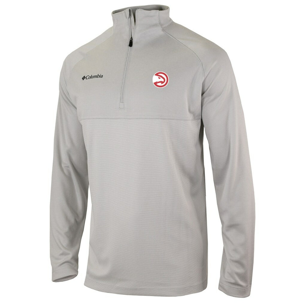 Atlanta Hawks Omni-Wick Rockin' It Quarter-Zip Pullover Top On Sale