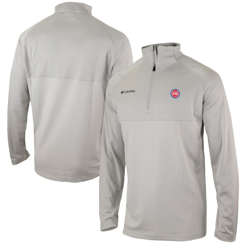 Detroit Pistons Omni-Wick Rockin' It Quarter-Zip Pullover Top sale New
