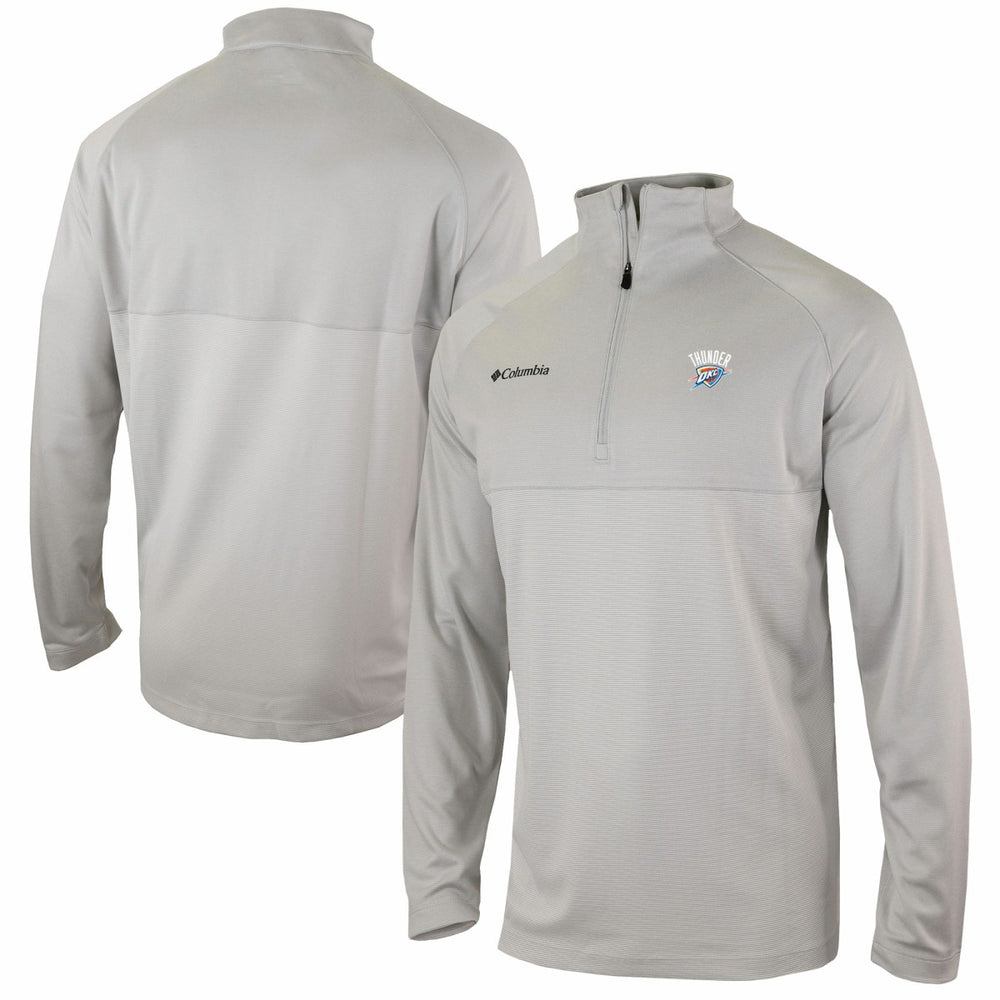 Oklahoma City Thunder Omni-Wick Rockin' It Quarter-Zip Pullover Top New